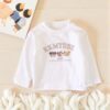 6 Piece Unisex Olive Printed Tracksuit - Adorable 3D Plush Bear Accent