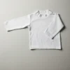 7 Baby Girl Yellow Party Dress Newborn to Infant Gift Box inner shirt closeup view