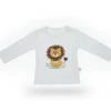 Adorable Imported Tracksuit Set – Lion Cub Theme - 4-Piece inner shirt