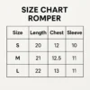 MICHLEY Flannel Baby Jumpsuit – Double Zipper Cute Animal Romper for Girls, Autumn & Winter Outfit size chart