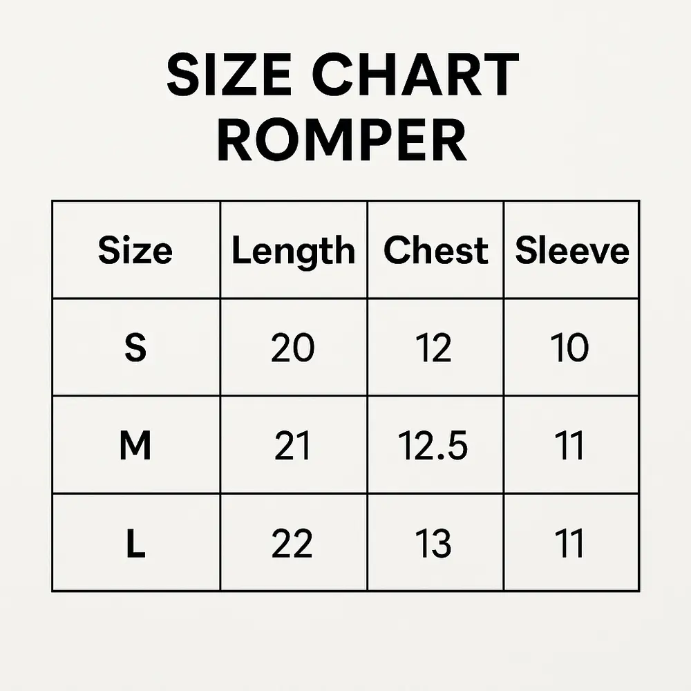 MICHLEY Flannel Baby Jumpsuit – Double Zipper Cute Animal Romper for Girls, Autumn & Winter Outfit size chart