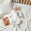 Newborn Baby Boy Gift Set LS 5 Piece Prince Outfit – Turkish Style how it looks