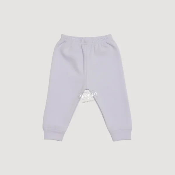 Imported Baby Girl Winter Suit Light Purple – Bow Accent – 2 Piece Warm Outfit Set pajama