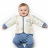 Imported Baby Winter Suit Bear Accent – 2 Piece Warm Outfit Set how it looks