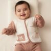 Imported Baby Winter Suit Choclate Brown - Teddy Bear Accent – 2 Piece Warm Outfit Set how it looks