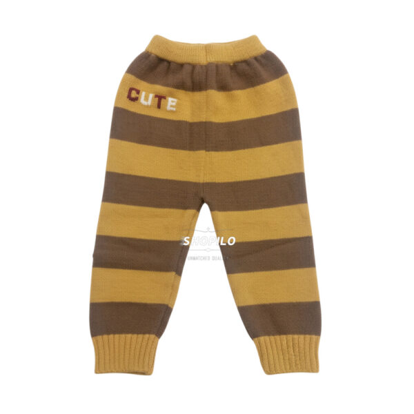 Imported Knitted Dino Sweater & Pants Set for Toddlers – Warm Winter Outfit pajama view