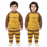 Imported Knitted Dino Sweater & Pants Set for Toddlers – Winter Unisex Outfit main featured image