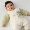 Imported Parachute Baby Romper for Winter – Cute Dino Design how it looks