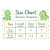 Imported Parachute Baby Romper for Winter – Cute Dino Unisex Outfit size chart (1)