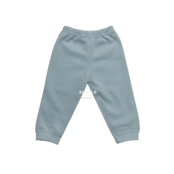 Imported Top and Pajama Outfit for Winter - Soft Velvet Feel - Bear Accent pajama view