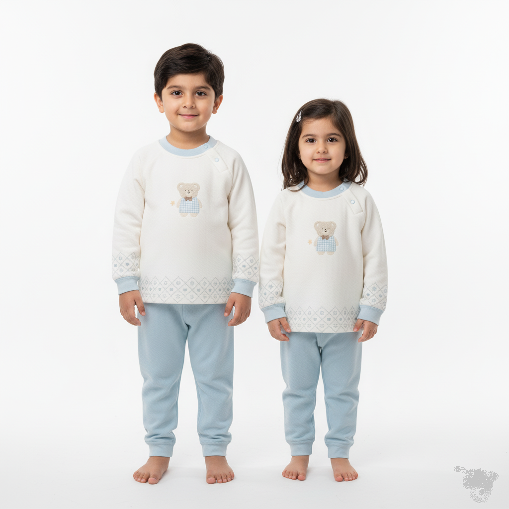 Imported Top and Pajama Outfit for Winter - Soft Velvet Feel - Unisex Outfit