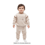 Imported Winter Wear Chic Beige Baby Girl Sweatshirt – Bonjour Paris Design
