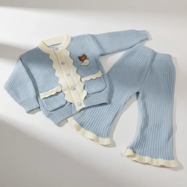 Imported Knitted Winter Suit – Available in 4 Colors front featured image