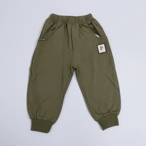 Imported Sweat Shirt & Cargo Trousers Set & Detachable Tie - 2 Colors Available featured image olive green olive green pajama