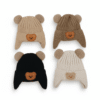 Knitted Winter Cap Available in 4 Colors (1Y-30M)- Cute Teddy Ear - Imported OUT-OF-STOCK!!!