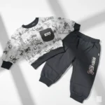 Sweatshirt & Cargo Pant Set – Imported Smiley Print Outfit featured image
