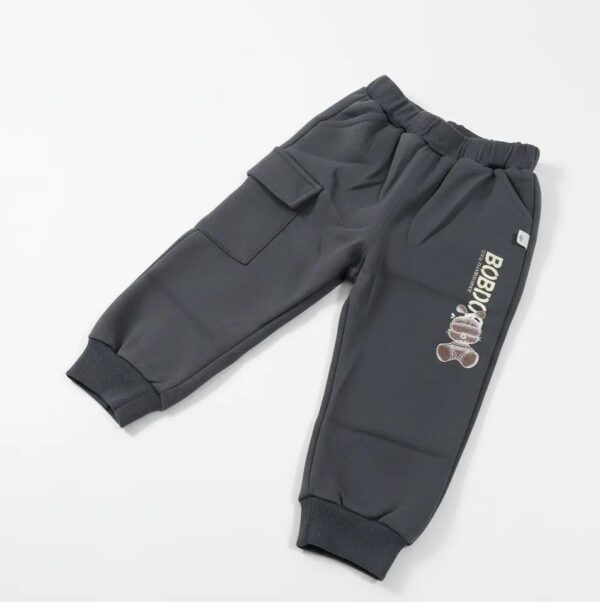 Sweatshirt & Cargo Pant Set – Imported Smiley Print Outfit pajama view