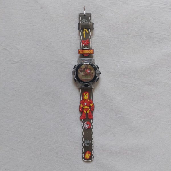 Character Kids Musical Blinking Watch black