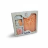Cute Gift Pack, Newborn Baby Girls, 4PC, 2 Colors Available orange box view