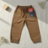 EziFit Cotton Jogger Pants Diaper Friendly Stretchable Camel - 0 TO 2Y