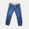 EziFit's Boys Mid Blue Denim Grip Pants front