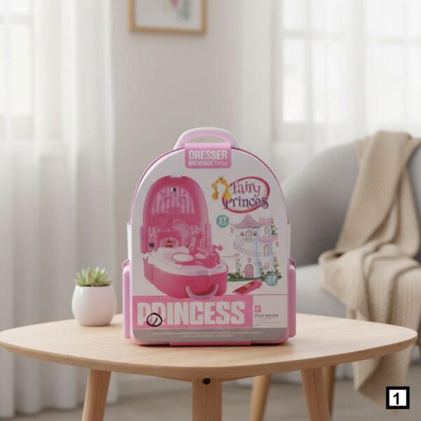 Fairy Princess Dresser Backpack - 19 Pieces main