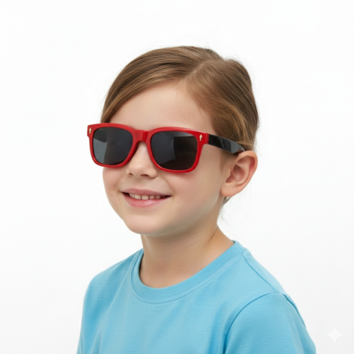 Glasses & Watches red color