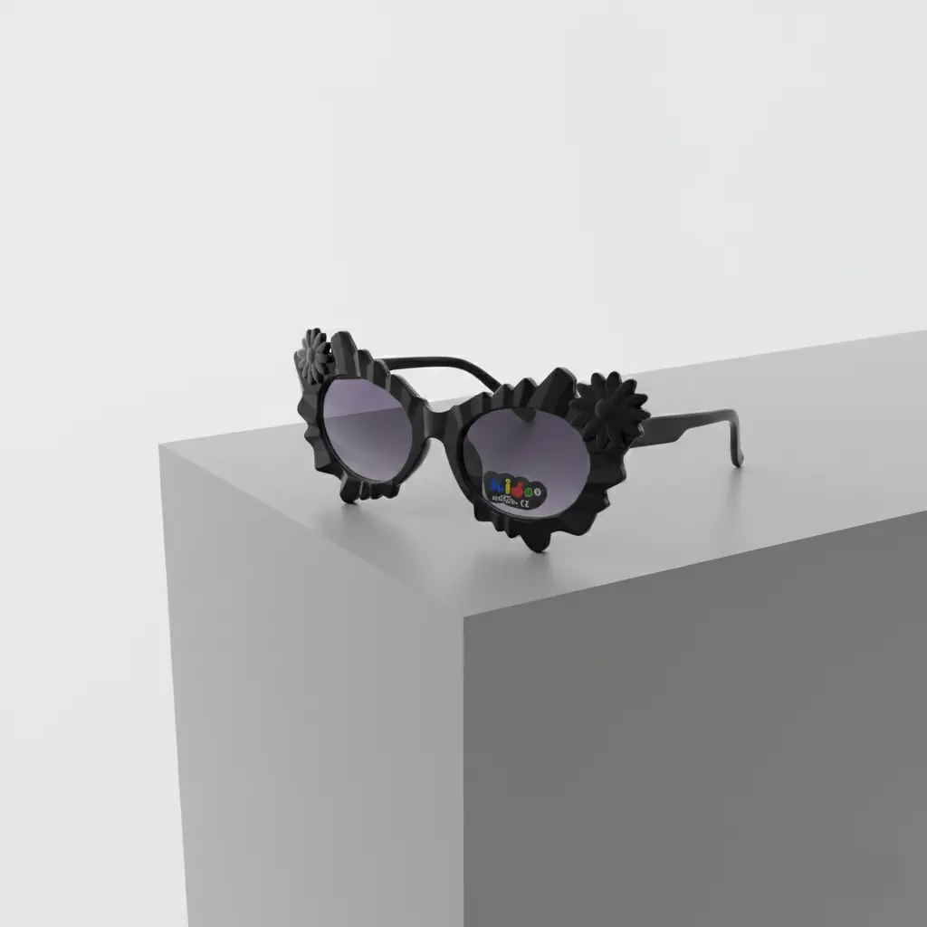 Imported kids glasses for girls black