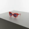 Imported kids glasses for girls red