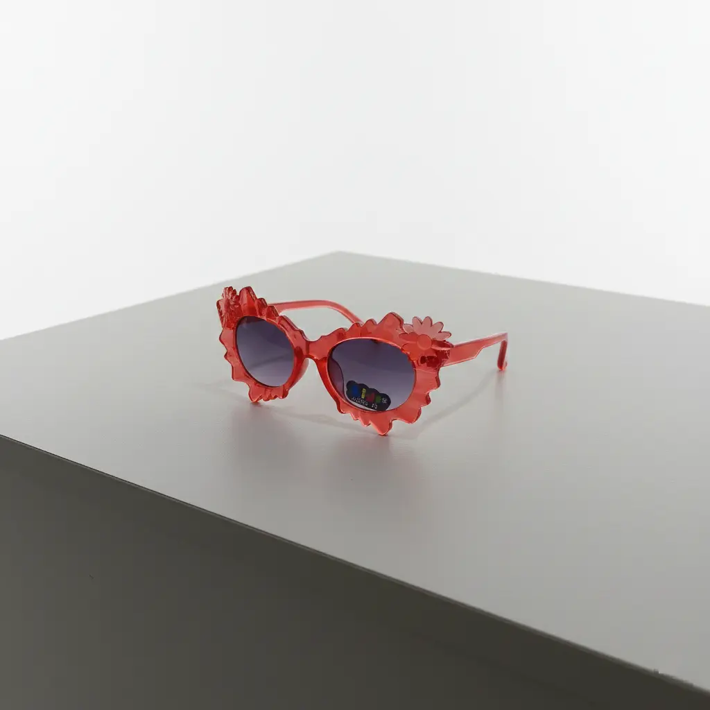 Imported kids glasses for girls red