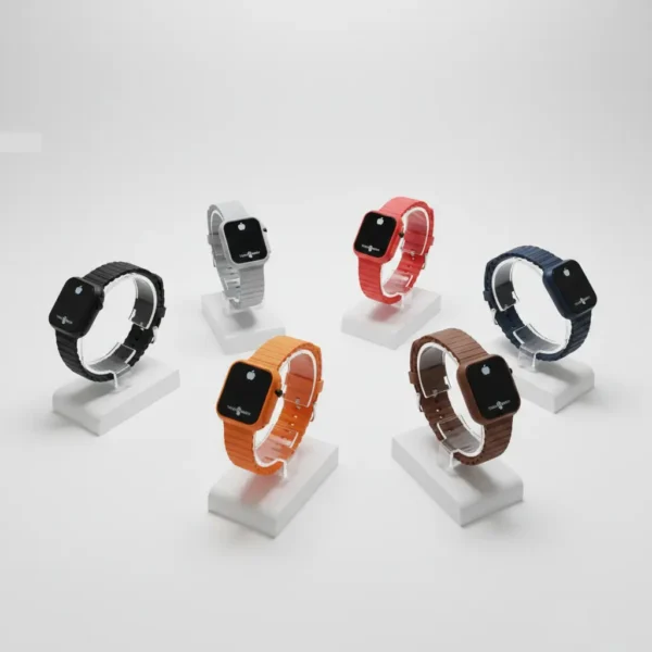 Kids Digital Watch Adjustable Strap main front featured image