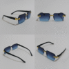 Minimalistic Kids Sunglasses blue