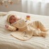 Newborn Little Bee 5 Piece Soft Cotton Suit main image