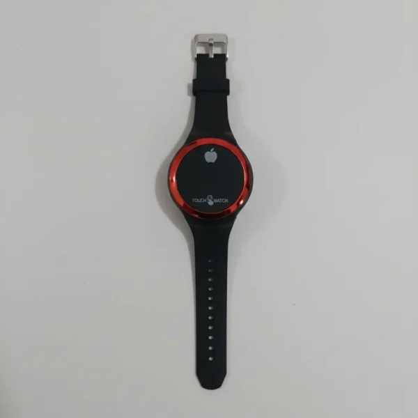 Sleek Digital Touch Watch – Silicon Strap MAROON