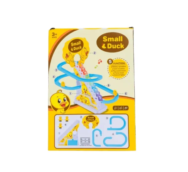 Small Duck Musical SlidingToy - 3 Ducks backside