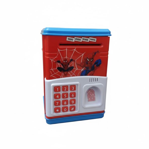 Spiderman Money Bank - Digital Code & Finger Prints3