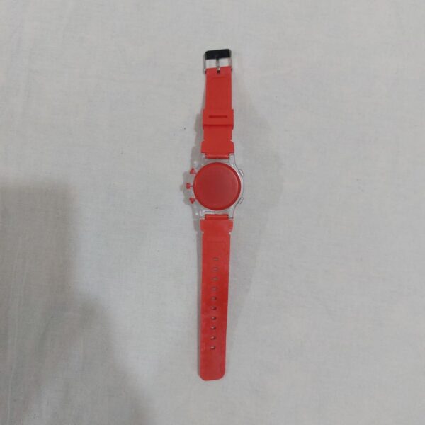 Spiderman Watch - Spins & Lighting red backside