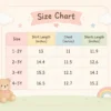 2Piece Dino & Capybara Print T-Shirt & Shorts Set (Imported) - 1 to 5Y SIZE CHART SIZE GUIDE