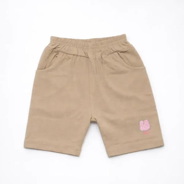 Baby Girl's Cotton T-Shirt & Shorts Outfit Set - Imported nickers