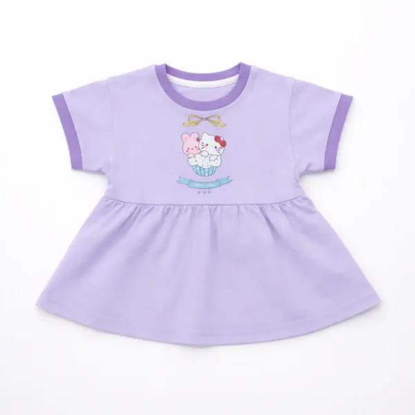 Baby Girls Tunic Top & Leggings Cotton Outfit Set - Imported shirt