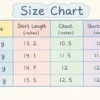 Blue Cotton T-Shirt and Shorts Outfit Set (Imported) - 1 to 5Y size chart size guide