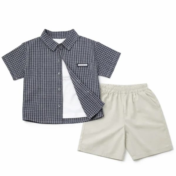 Boy's Casual 3-Piece Summer Outfit - Imported - 1 TO 5Y