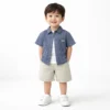 Boy's Casual 3-Piece Summer Outfit - Imported - 1 TO 5Y HOW IT LOOKS
