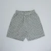 Boys Checkered 3-Piece Outfit Set – Imported Summer Outfit trousers view