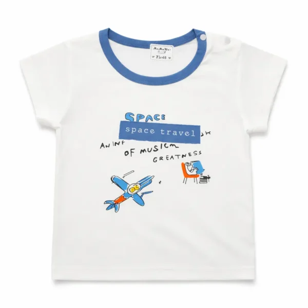 Boys Space Travel T-Shirt & Shorts Set (Imported) - 6M to 24M pair shirt