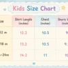 Boys Space Travel T-Shirt & Shorts Set (Imported) - 6M to 24M size chart size guide