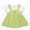 Bunny Ear Tutu Dress & Polka Dot Shirt Set - 1 TO 5Y FROCK FRONT