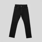 EziFit's Denim cross pocket pant Black Export Quality front