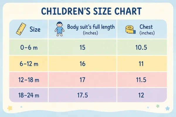 Gingham Bear Romper – Collared Onesie (Imported) – 0M to 24M size chart size guide