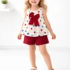 Imported Polka Dot 2-Piece Summer Set - 1 TO 6Y pair how it looks